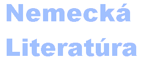 Nemecká Literatúra